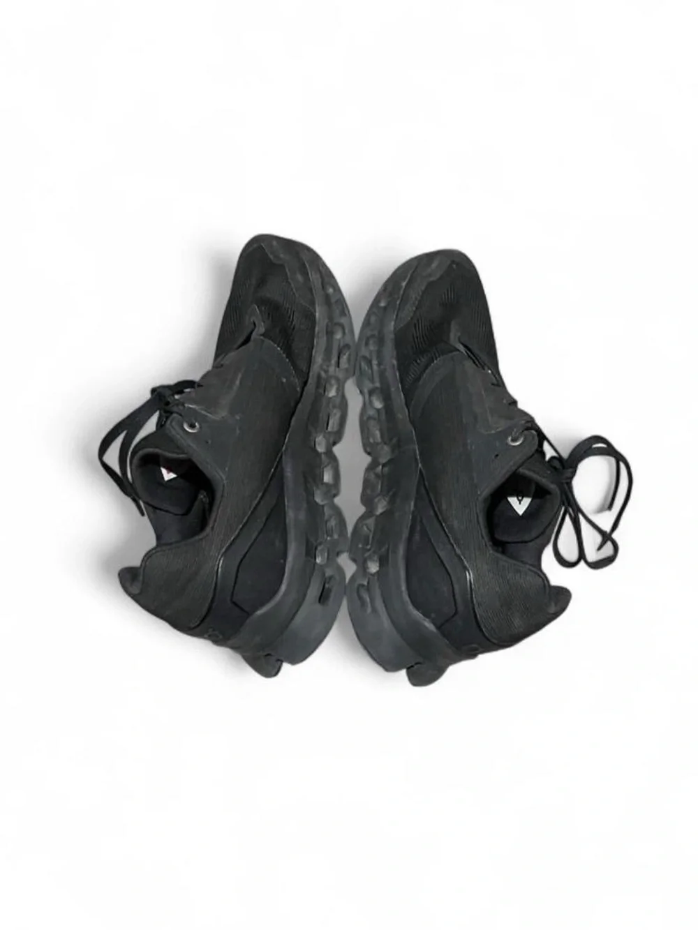 On Cloudstratus Triple Black Athletic Running Shoes Men's Size 8 No Insoles